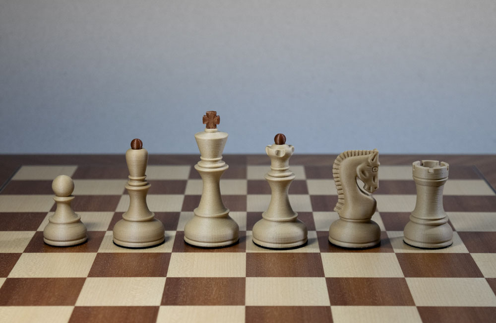 Zagreb set in wood filament