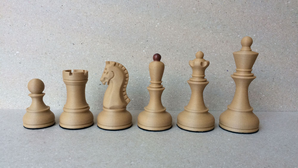 Dubrovnik set in wood filament